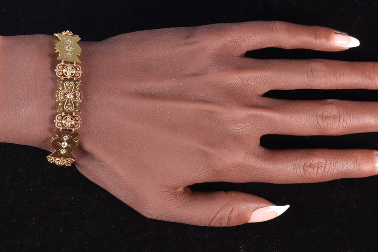 Bracelet Bracelet or, diamant 58 Facettes 23068-0296