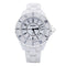 Montre Montre Chanel, "J12", céramique blanche. 58 Facettes 32757