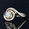 Bague 52 Bague tourbillon diamant or jaune 58 Facettes CV77