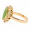 Bague 48 Bague Marquise Or jaune Jade Jadéite 58 Facettes 2432037CN