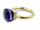 Bague Pomellato. Bague Nudo Classique or et améthyste 58 Facettes