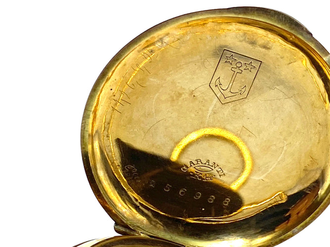 Montre Montre de poche de dame James Calame Robert 58 Facettes