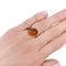 Bague 52 Pomellato - bague Bahia, or rose, citrine, saphirs. 58 Facettes 32499