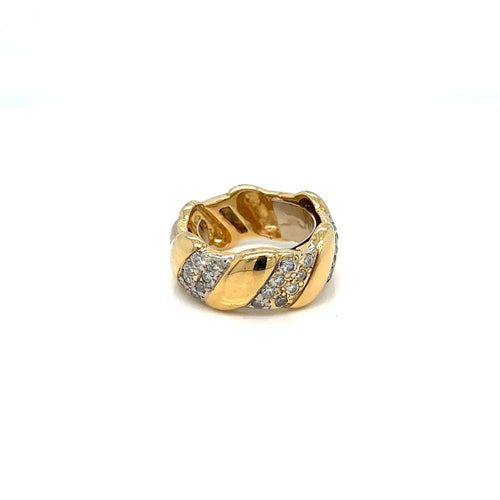 Bague 45 Bague en or et diamants David Webb 58 Facettes