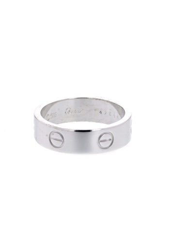 Bague 60 Bague CARTIER Love en Or Blanc 750/1000 58 Facettes 60359-55930