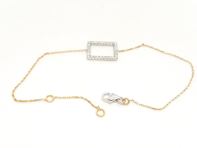 Bracelet Bracelet Graphique Or rose Diamant 58 Facettes 579213RV