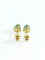 Boucles d'oreilles Paire de boucles d'oreilles or et topaze bleue 58 Facettes