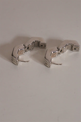 Boucles d'oreilles CHIMENTO - Boucles d'oreilles Vintage Or Blanc 58 Facettes 296