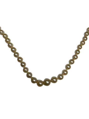 Collier COLLIER DE PERLES EN DEGRADE 58 Facettes