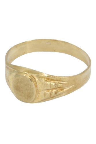 Bague 44 Chevalière enfant 58 Facettes 061441