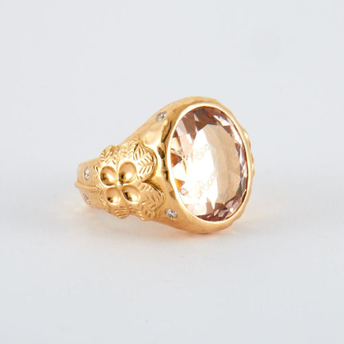 Bague 48 Bague Chevalière Coeur 58 Facettes 2.569