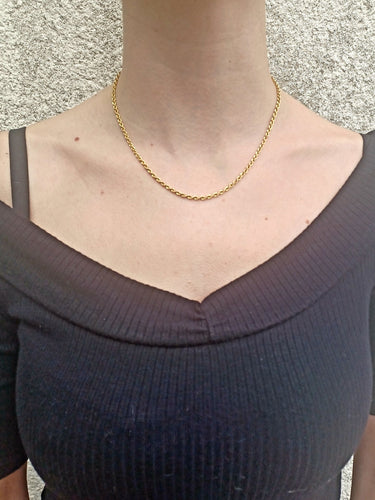 Collier Chaine En Or Torsadé 58 Facettes 3105/1