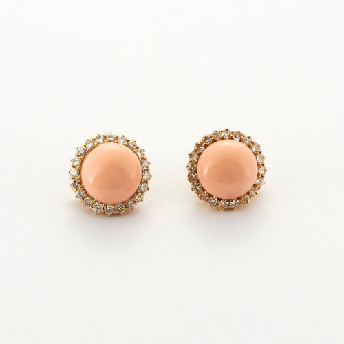 Boucles d'oreilles BULGARI- Clips d’oreilles Corail 58 Facettes