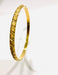 Bracelet Bracelet jonc ciselé or jaune 58 Facettes