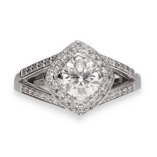 Bague 48 Bague Mauboussin Love my Love Diamant 0,70 Cts 58 Facettes