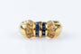Bague 51 Bague saphir diamant en or massif 58 Facettes 111.87942-B3