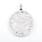 Pendentif Pendentif or blanc et diamants 58 Facettes