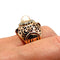 Bague 61 Bague or jaune perle et diamants 58 Facettes 2549