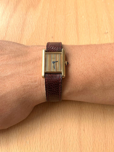 Montre Cartier - Montre De Femme Must 58 Facettes 3083/7