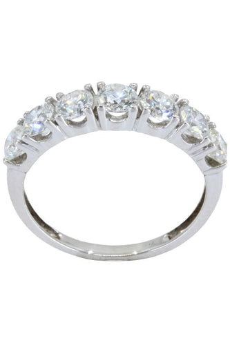 Bague DEMI ALLIANCE DIAMANTS 58 Facettes 048881