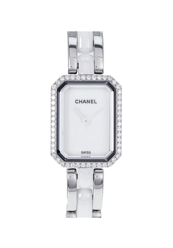 Montre Montre CHANEL Première Céramique 19.7 x 15.2 mm Quartz H2132 58 Facettes 62840-58871