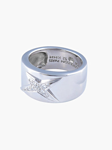 Bague 51 Anneau Etoile MAUBOUSSIN 58 Facettes