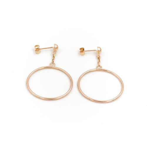 Boucles d'oreilles Boucles d'oreilles Créoles Or jaune 58 Facettes 1875624CN