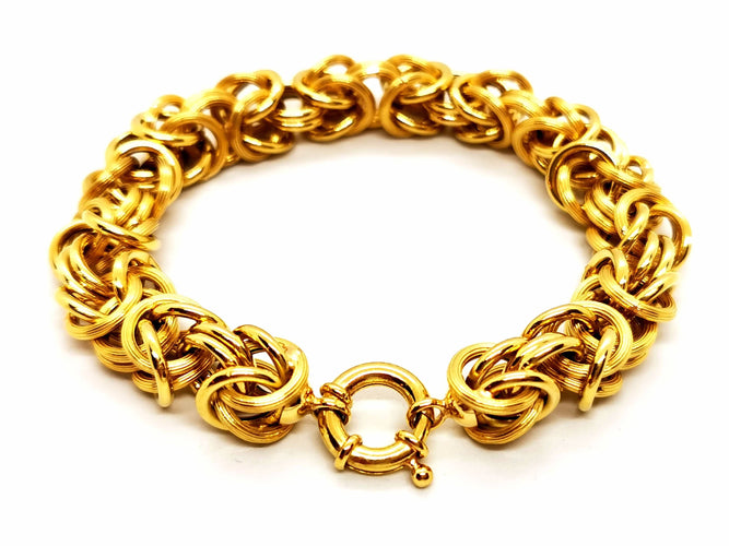 Bracelet Bracelet Maille royale Or jaune 58 Facettes 1720325CN