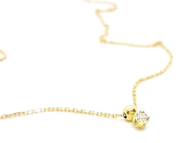 Collier Collier Chaîne + pendentif Or jaune Diamant 58 Facettes 579127RV