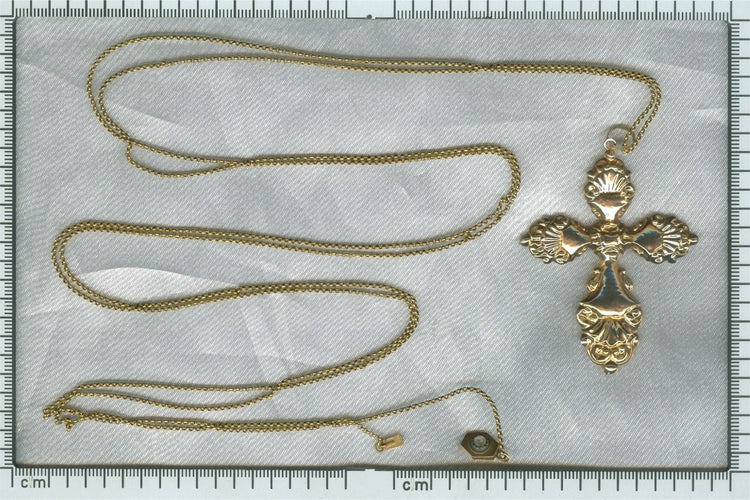 Pendentif Pendentif croix en or 58 Facettes 14204-0063