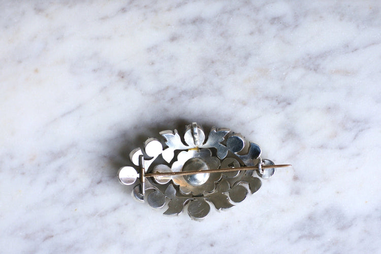 Broche pendentif pierres du Rhin 58 Facettes