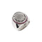 Bague 48 Bague Chevalière diamants et rubis 58 Facettes 31149