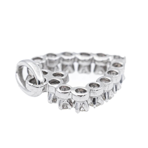 Pendentif Pendentif Or blanc Diamant 58 Facettes 2301539CN