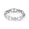 Bracelet Bracelet Art Déco Platine Diamants 58 Facettes 1