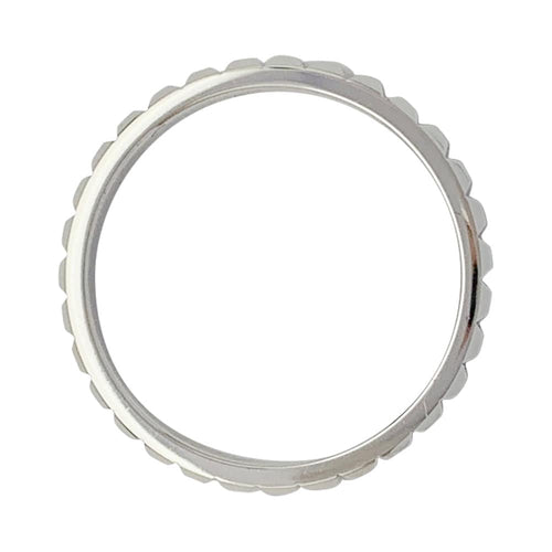 Bague 54 Bague Boucheron "Clou de Paris" en platine. 58 Facettes 31920