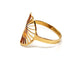 Bague 51 Bague Or jaune 58 Facettes 1311600CN
