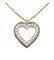 Collier Jaune et blanc / Or 750 Pendentif - Or & diamants 58 Facettes 170206R