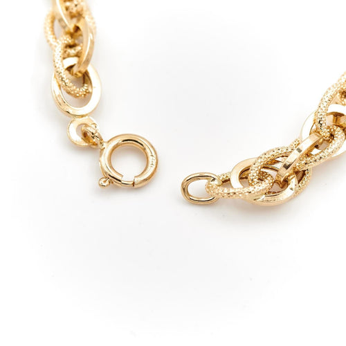 Bracelet Bracelet Maille forçat  Or jaune 58 Facettes 1641355CN