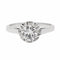Bague 55 Bague Solitaire Or blanc Diamant 58 Facettes 2538667CN