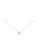 Collier Collier BIJOU PRECIEUX Pendentif diamant en Or Blanc 58 Facettes 56690-52032