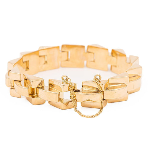 Bracelet Bracelet Tank Or rose 58 Facettes 2282562CN