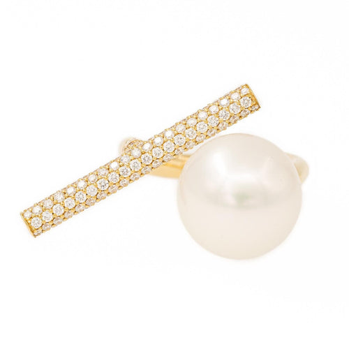 Bague 54 Bague Cocktail Or jaune Diamant 58 Facettes 1480251CN