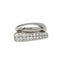Bague 53 Bague Fred, "Success", en or blanc et diamants. 58 Facettes 31071
