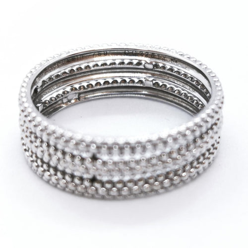 Bague 61 Mauboussin Bague Le premier jour Or blanc 58 Facettes 2025084CN