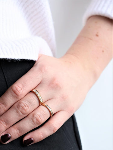 Bague 52 Bague Alliance Or jaune Diamant 58 Facettes 2195453CN