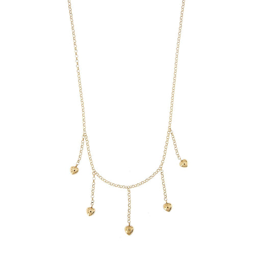 Collier Collier pendentifs coeurs 58 Facettes 29554