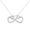 Collier Tiffany & Co collier en or gris et diamant 58 Facettes 0