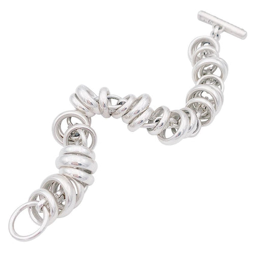 Bracelet Bracelet Pomellato 67, "Rondelles", argent. 58 Facettes 32767