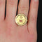Bague 58 Bague or Augis Plus qu'hier Moins que demain 58 Facettes CV62