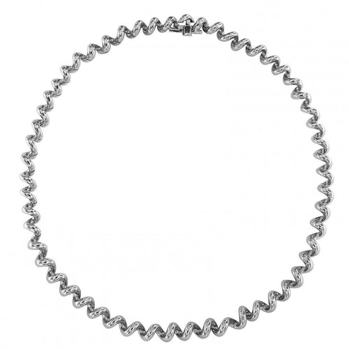 Collier Collier Boucheron Spirale or gris 58 Facettes 63500143
